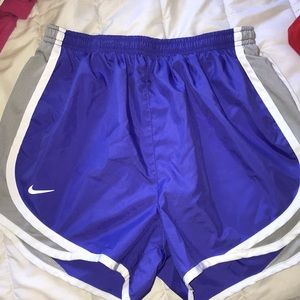 purple tempo nike shorts